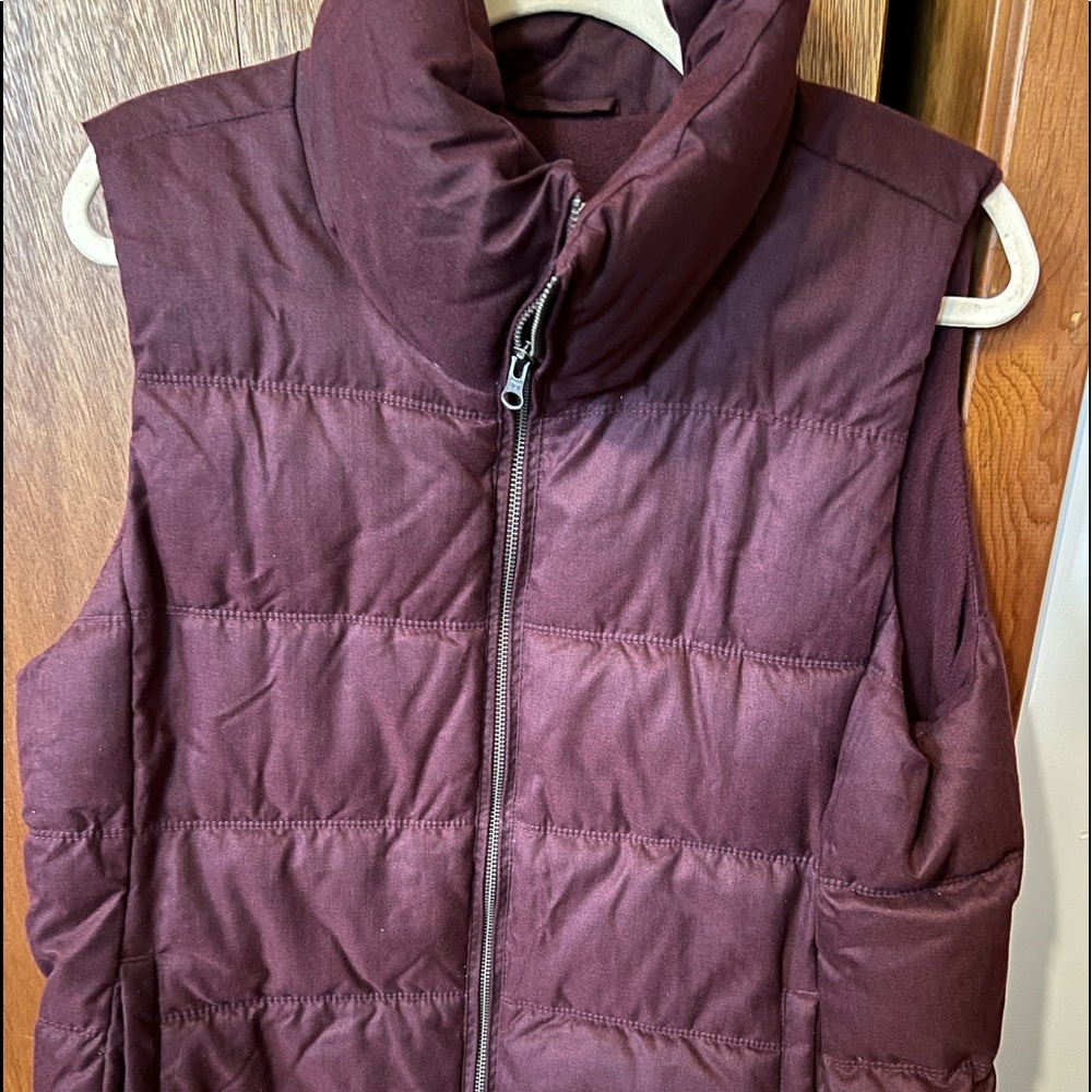 Maroon Old Navy vest